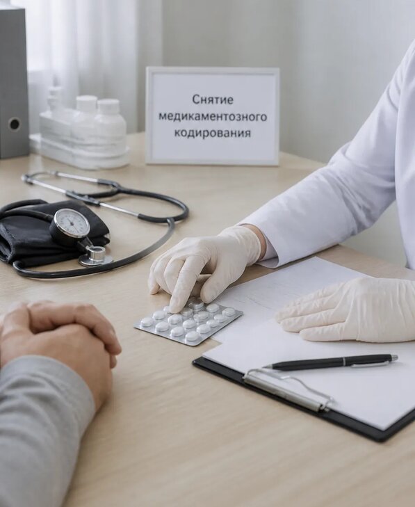 Снятие медикаментозного кодирования в Туймазы от 5095 р. | Медзона