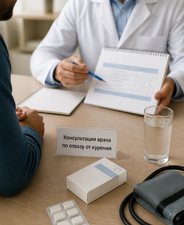 Консультация врача по отказу от курения для взрослых в Туймазы